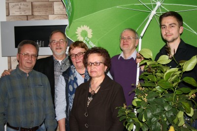 Der neue Vorstand: Lothar Rost, Jürgen Böhme, Juliane Kothe, Kamela Mohtezebsade, Edmund Borschel und Florian Pfeiffer (v.l.)