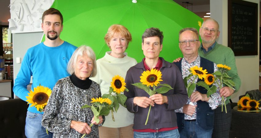 Der frisch gewählte Vorstand (v.l.): Florian, Edith, Monika, Gerhild, Lothar, Edmund, es fehlt Franziska